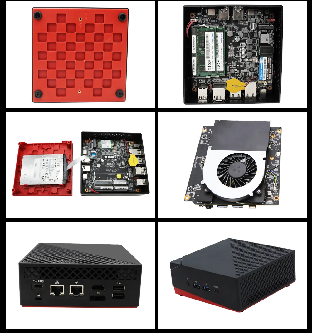 A4 AMD Ryzen 5 Mini PC detail section