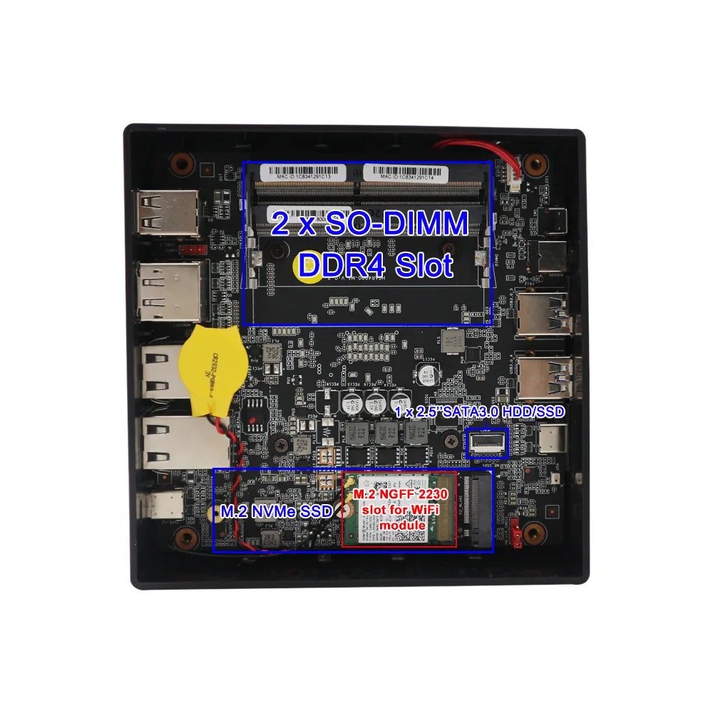 A4 AMD Ryzen 5 Mini PC product view