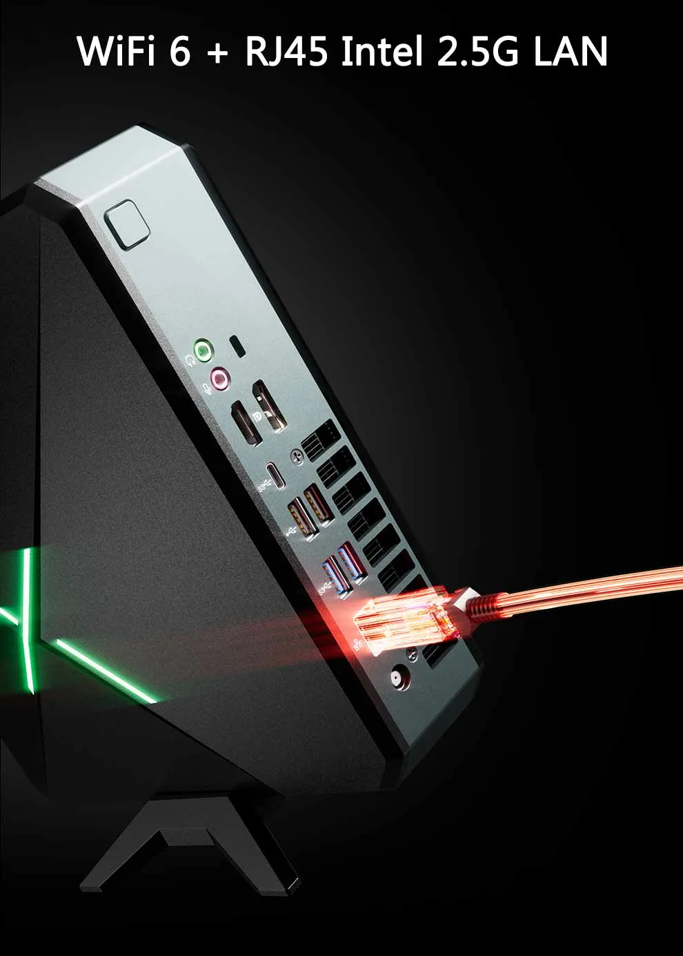 A5 Ryzen 9 RGB Gaming Mini PC detail section