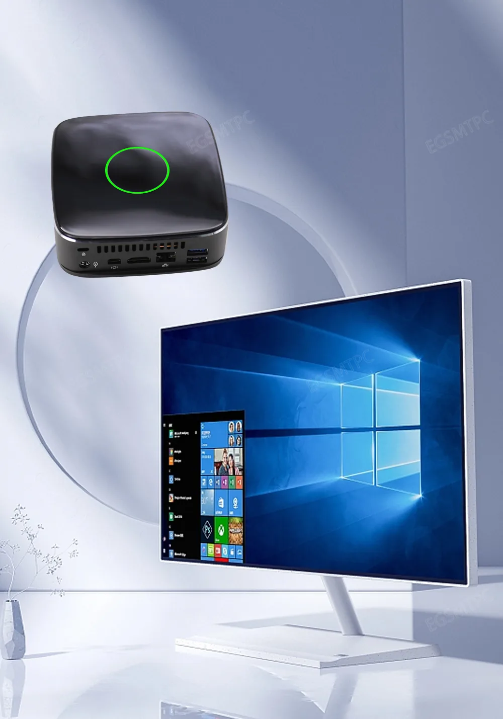 F1 Compact Office Mini PC detail section