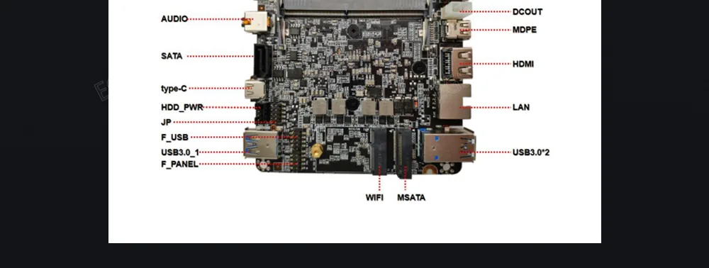 F1 Compact Office Mini PC detail section