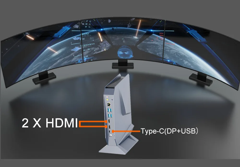 F10 RTX 3050 Discrete Graphics Mini PC detail section