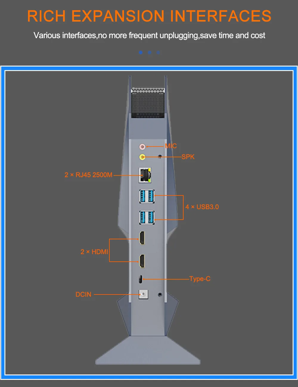 F10 RTX 3050 Discrete Graphics Mini PC detail section