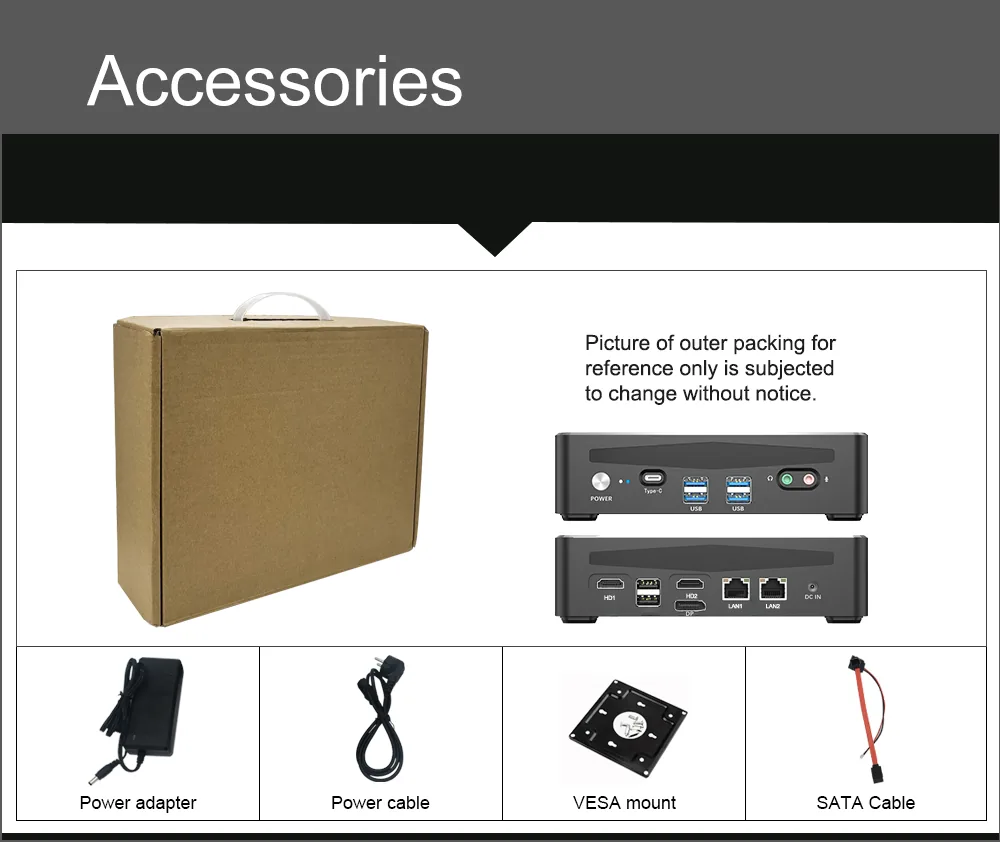 F10 RTX 3050 Discrete Graphics Mini PC detail section