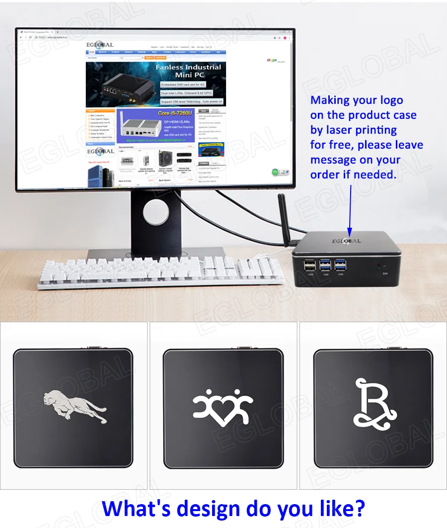 F2 Flexible Office Mini PC detail section