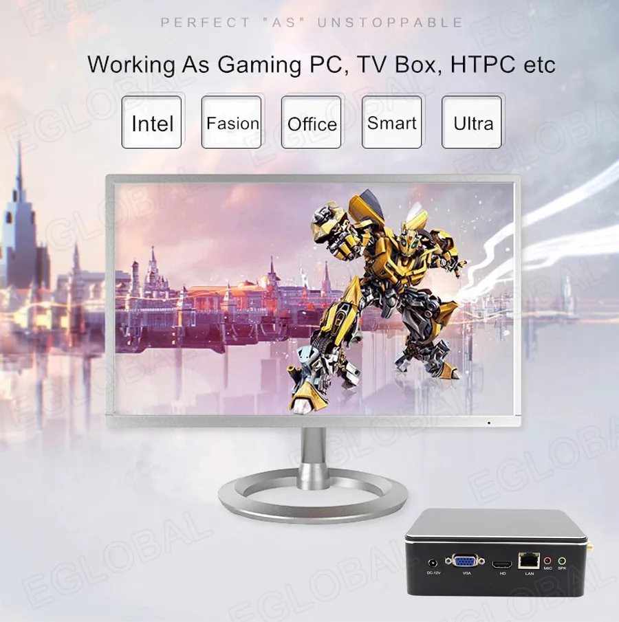 F2 Flexible Office Mini PC detail section