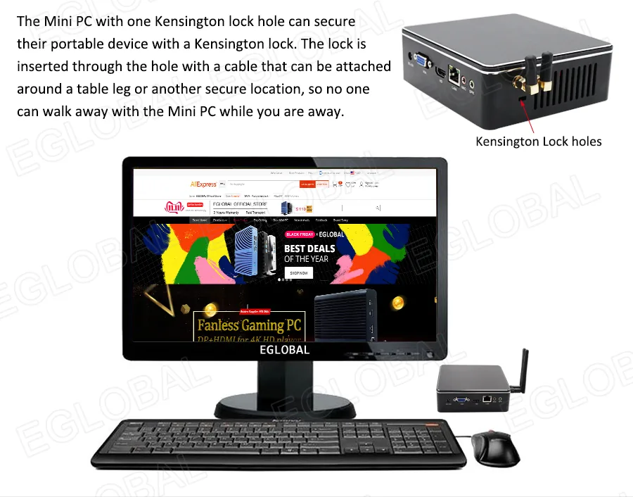 F2 Flexible Office Mini PC detail section