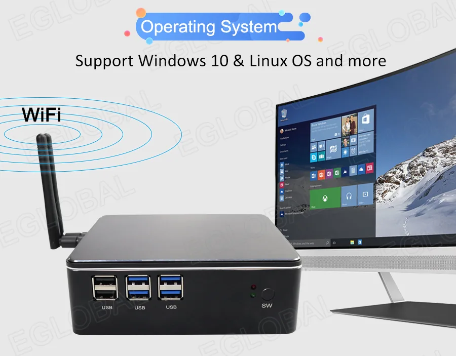 F2 Flexible Office Mini PC detail section