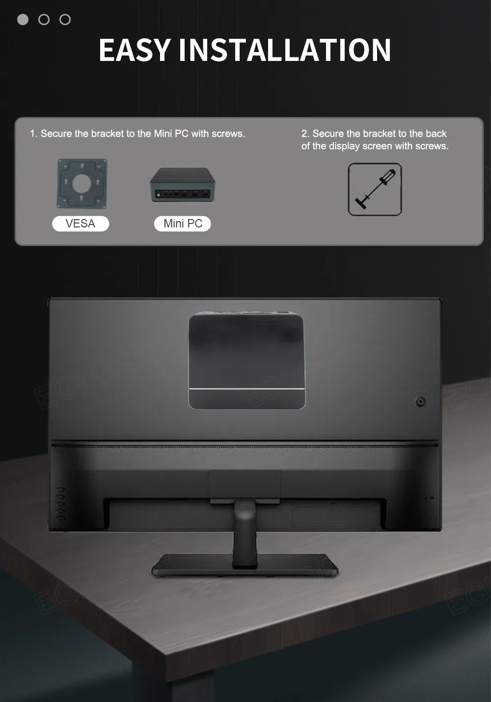 F3 DDR5 Triple-Display Mini PC detail section