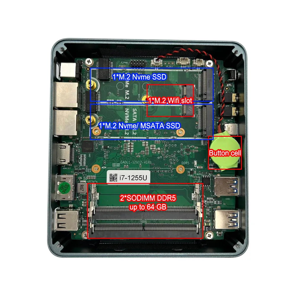 F3 DDR5 Triple-Display Mini PC product view