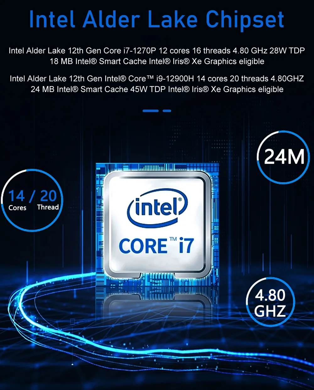 F9 Quad-Display 2.5G Mini PC detail section