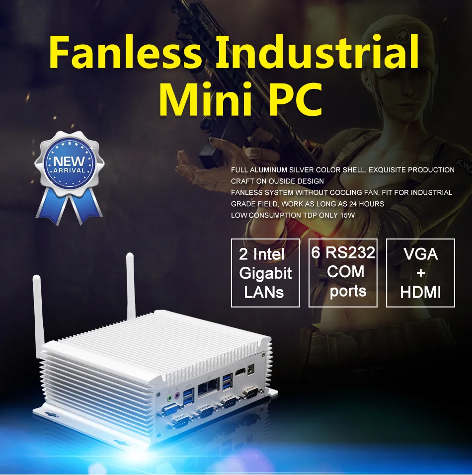 G1 Industrial Mini PC detail section