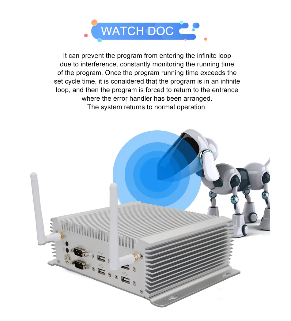G1 Industrial Mini PC detail section