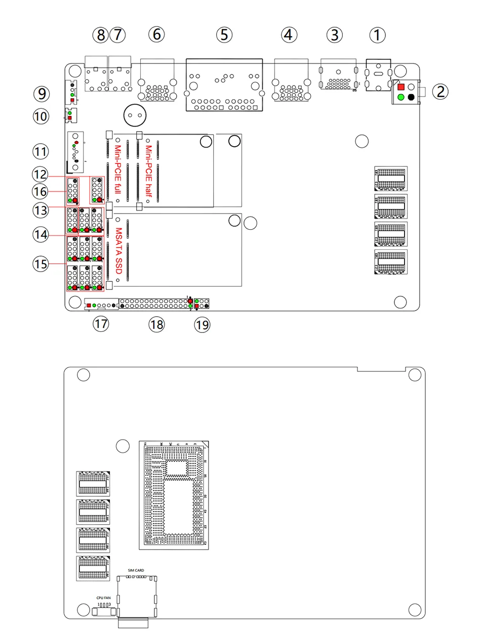 G1 Industrial Mini PC detail section
