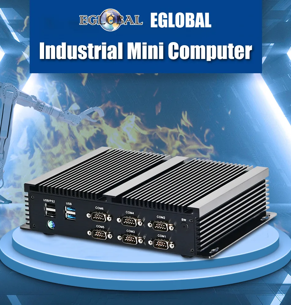 G10 Fanless Industrial Mini PC detail section
