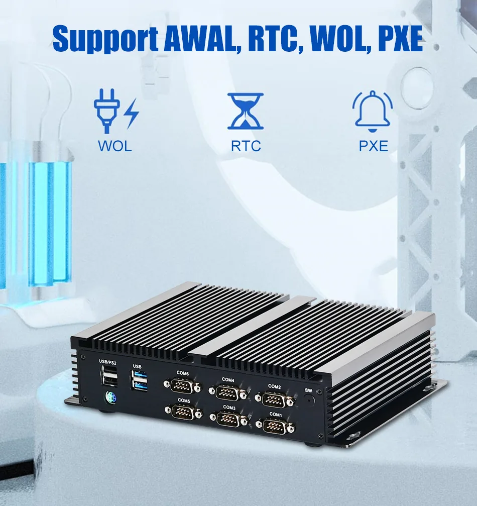G10 Fanless Industrial Mini PC detail section