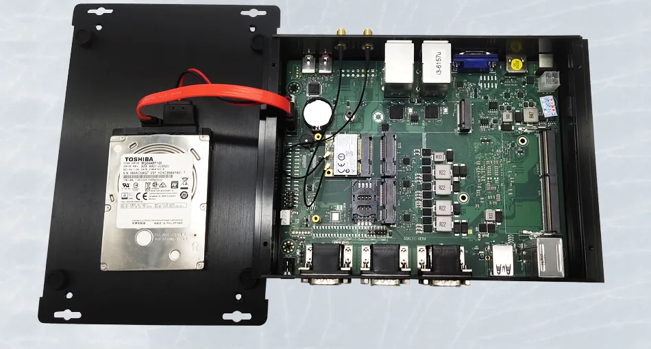 G10 Fanless Industrial Mini PC detail section