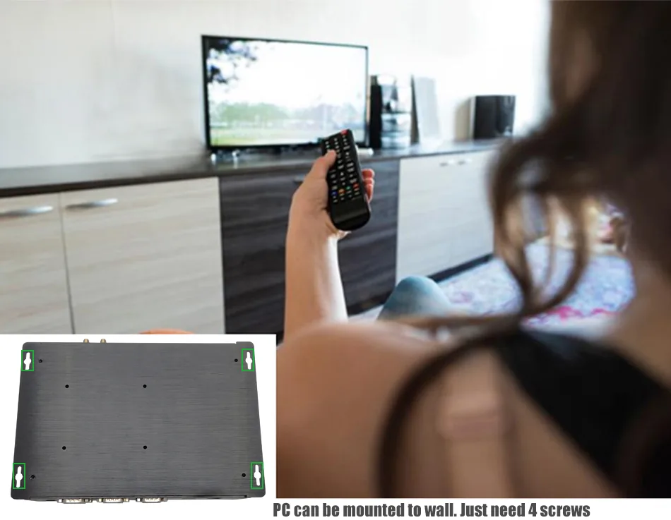 G10 Fanless Industrial Mini PC detail section