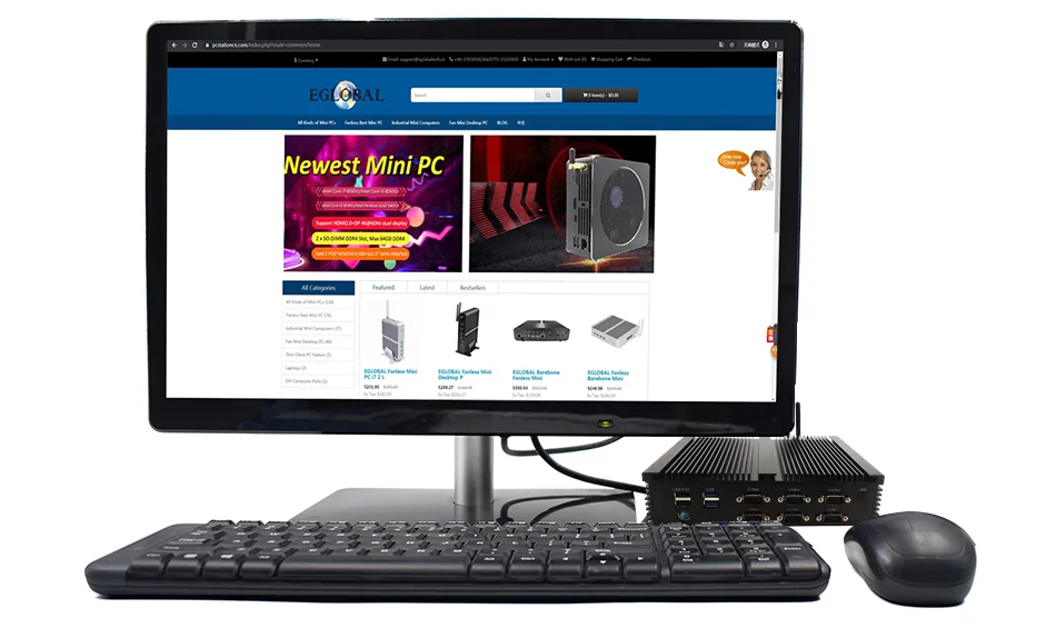 G10 Fanless Industrial Mini PC detail section