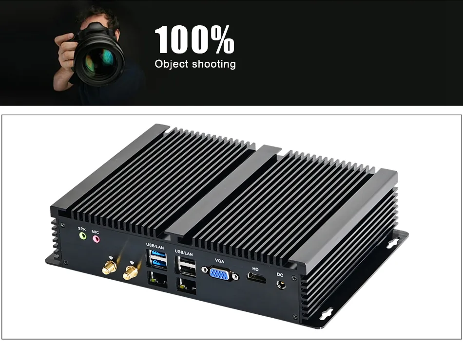 G10 Fanless Industrial Mini PC detail section