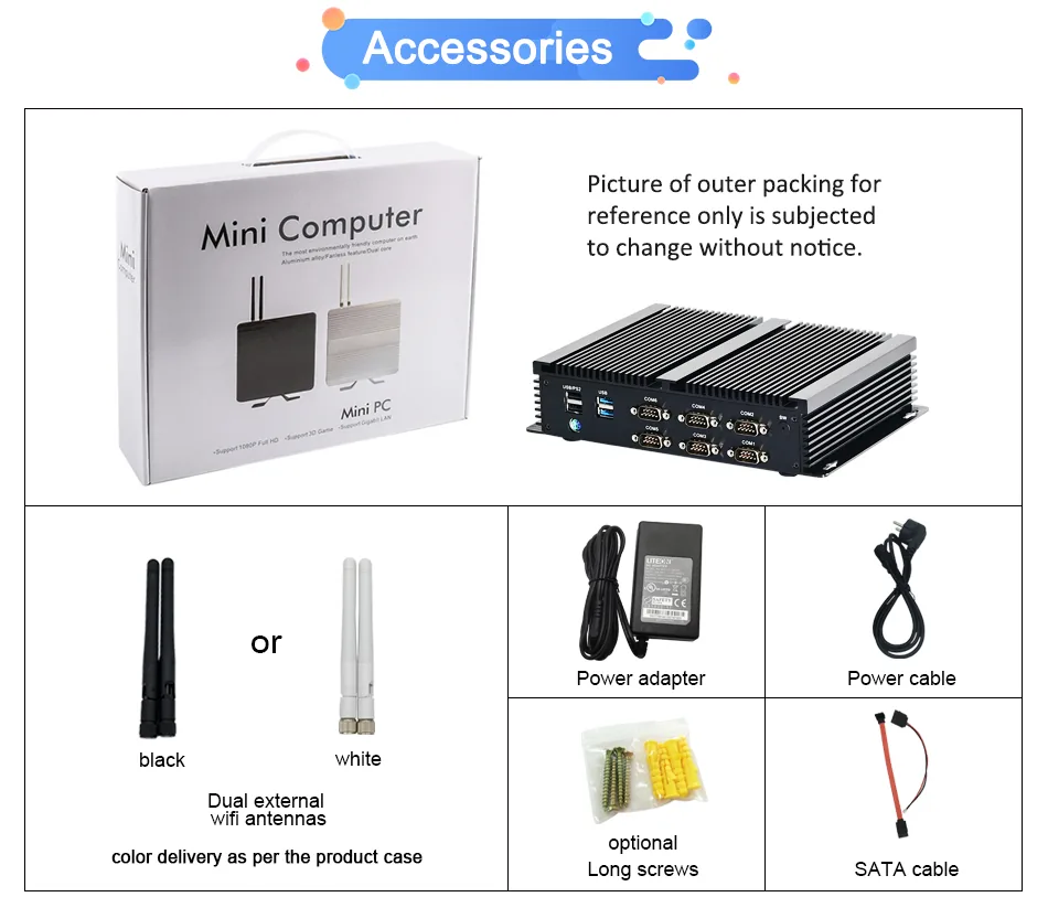 G10 Fanless Industrial Mini PC detail section