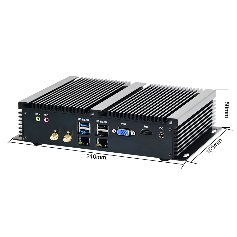 G10 Fanless Industrial Mini PC product view