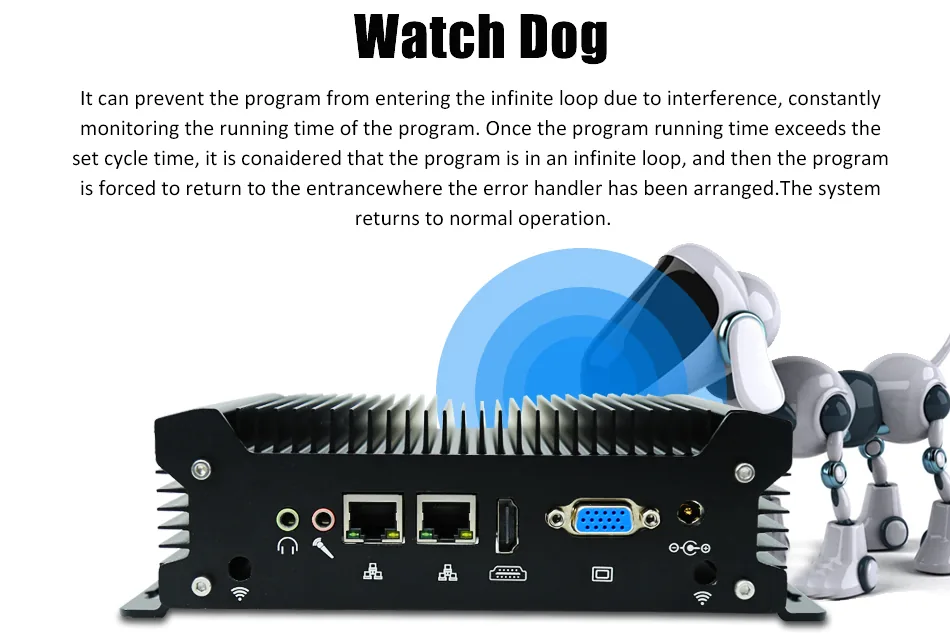 G12 Fanless Industrial Mini PC detail section
