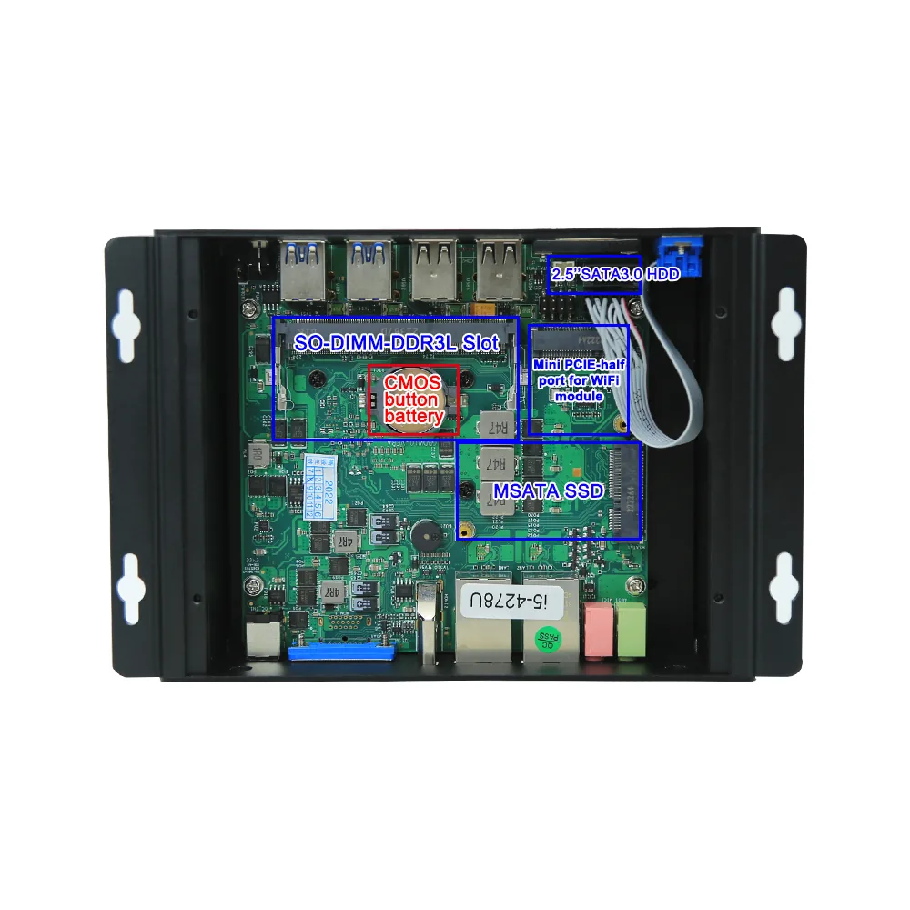 G12 Fanless Industrial Mini PC product view