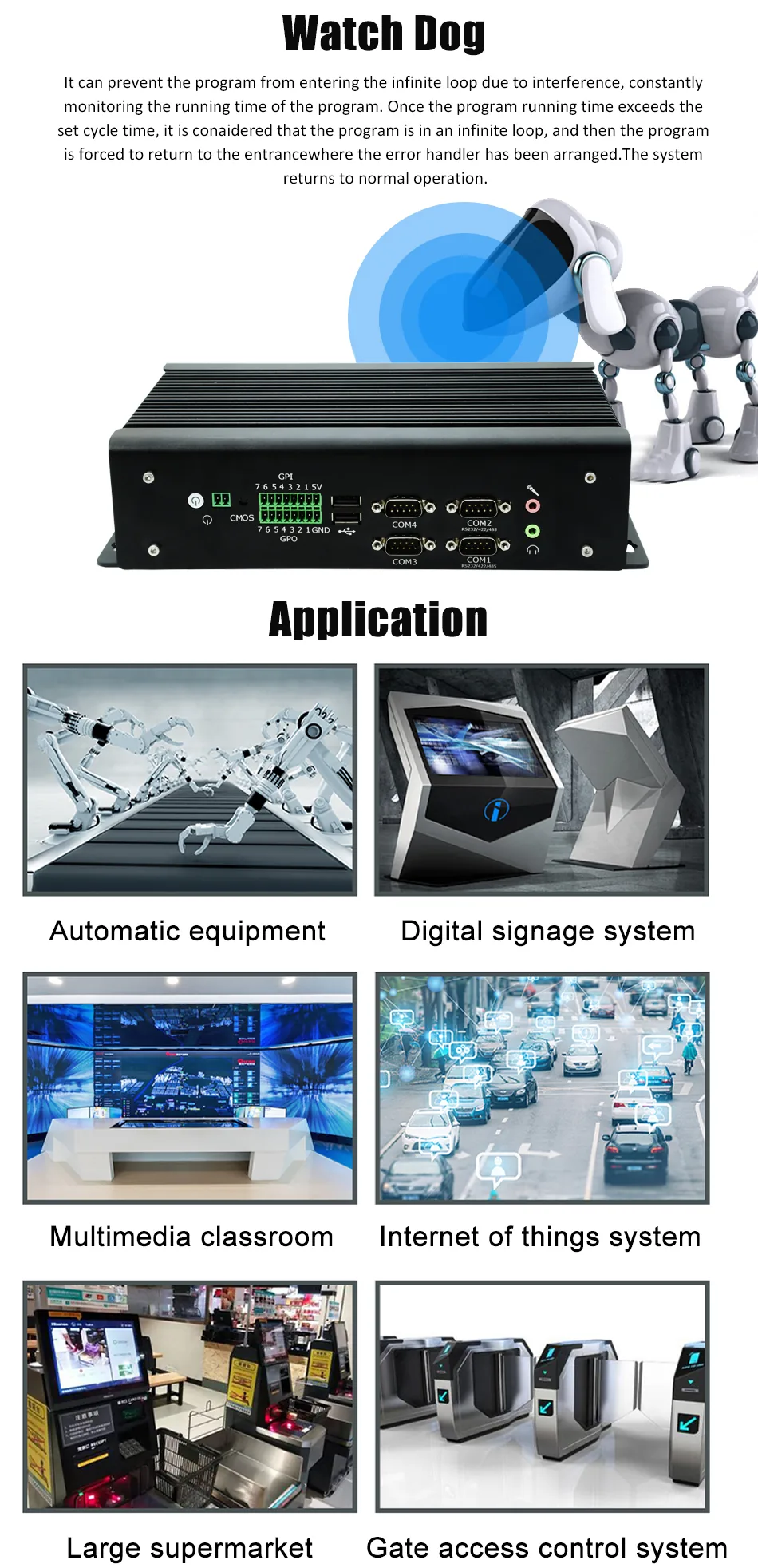 G13 High-I/O Industrial Mini PC detail section