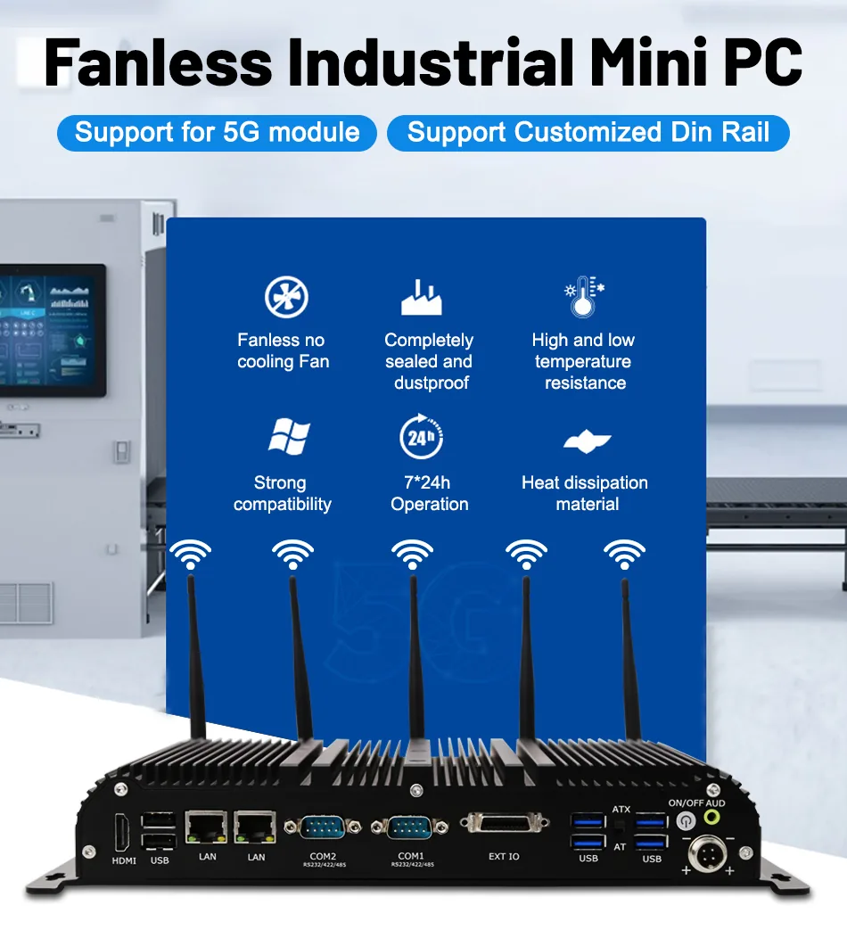 G14 Expandable Industrial Mini PC detail section