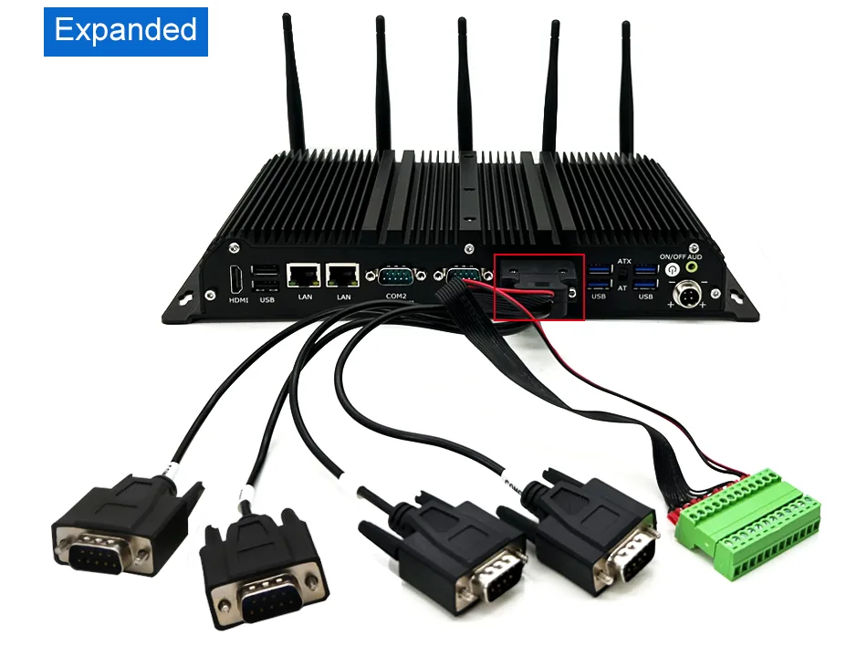 G14 Expandable Industrial Mini PC detail section