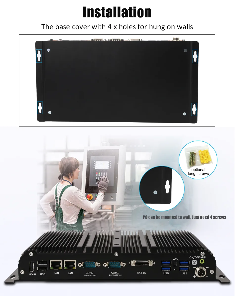 G14 Expandable Industrial Mini PC detail section