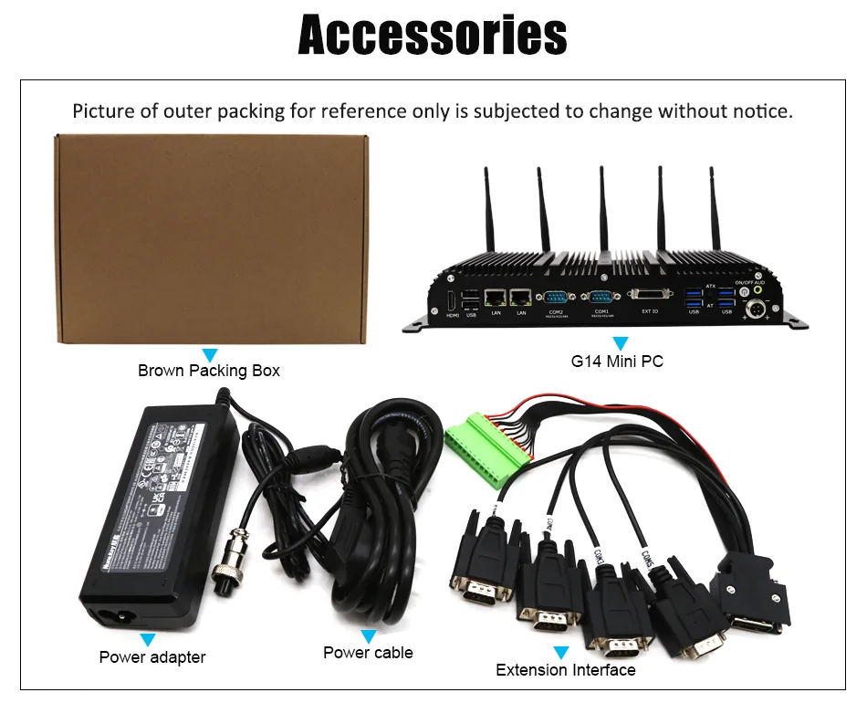 G14 Expandable Industrial Mini PC detail section