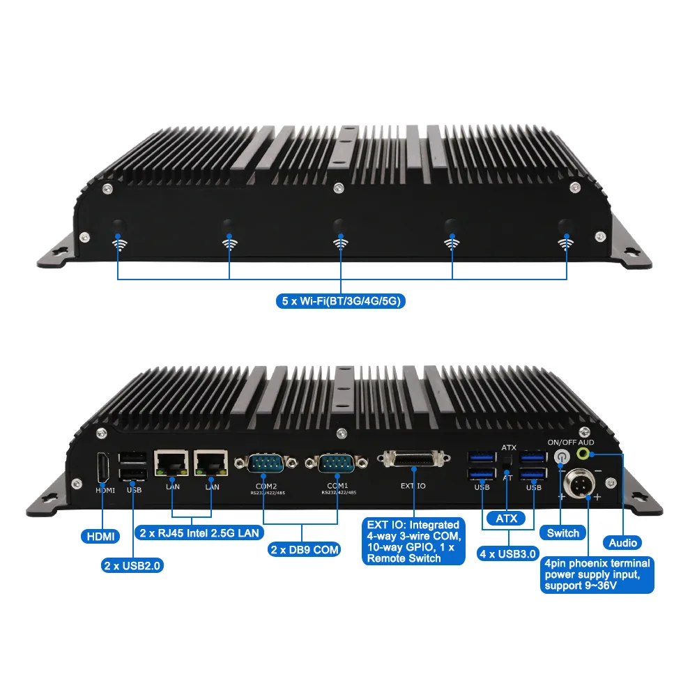 G14 Expandable Industrial Mini PC product view