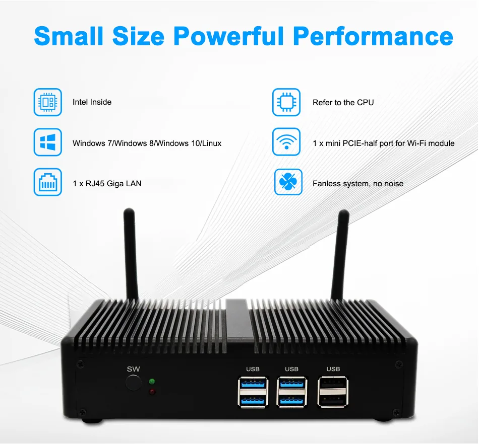 M3 Compact Commercial Mini PC detail section