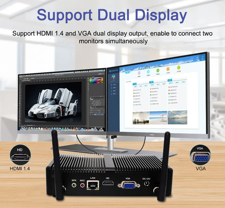 M3 Compact Commercial Mini PC detail section