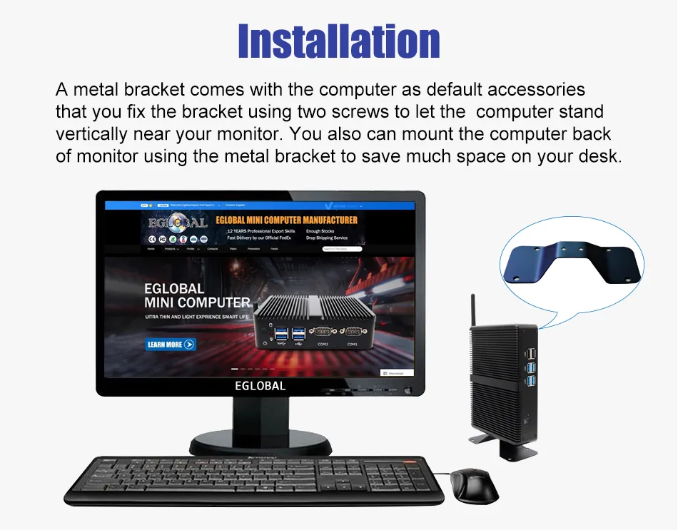 M3 Compact Commercial Mini PC detail section