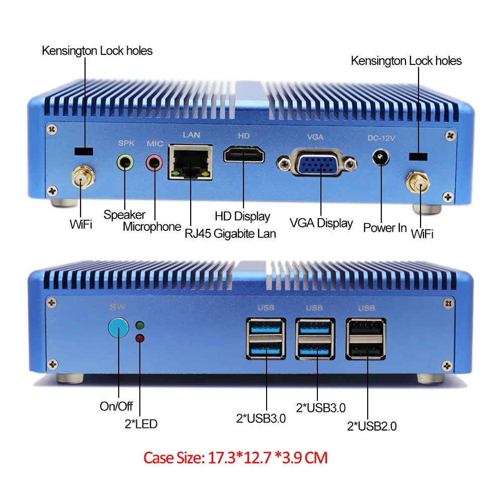 M3 Compact Commercial Mini PC product view