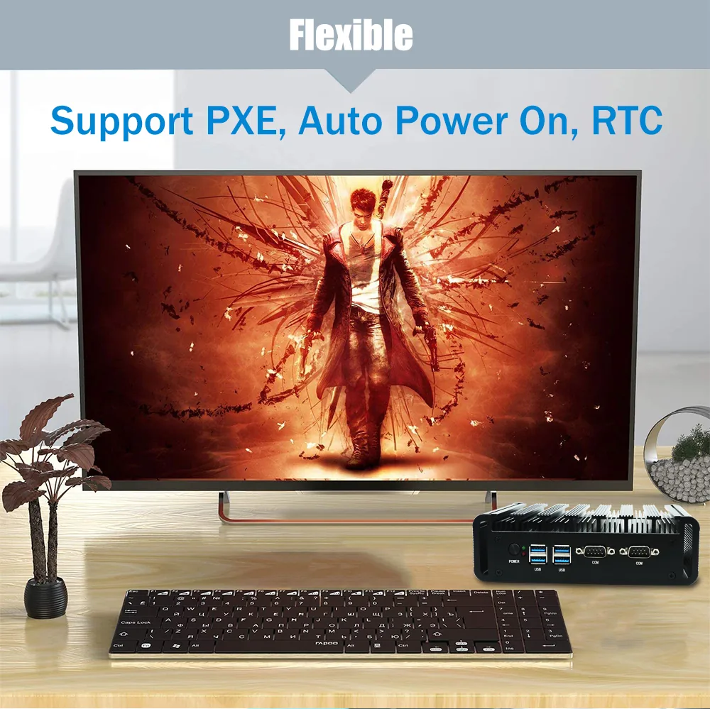 M8A Fanless Industrial Mini PC detail section