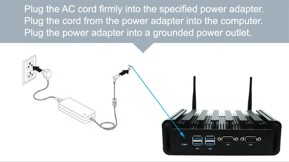 M8A Fanless Industrial Mini PC detail section