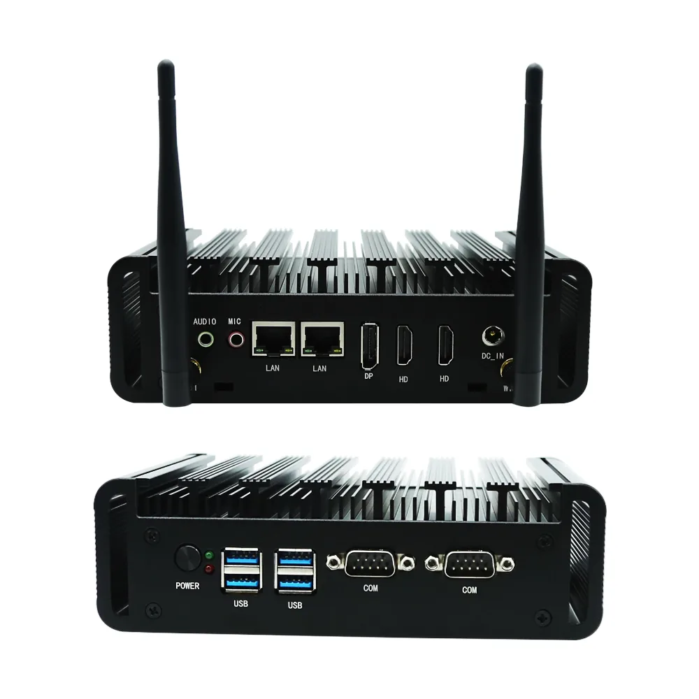M8A Fanless Industrial Mini PC product view
