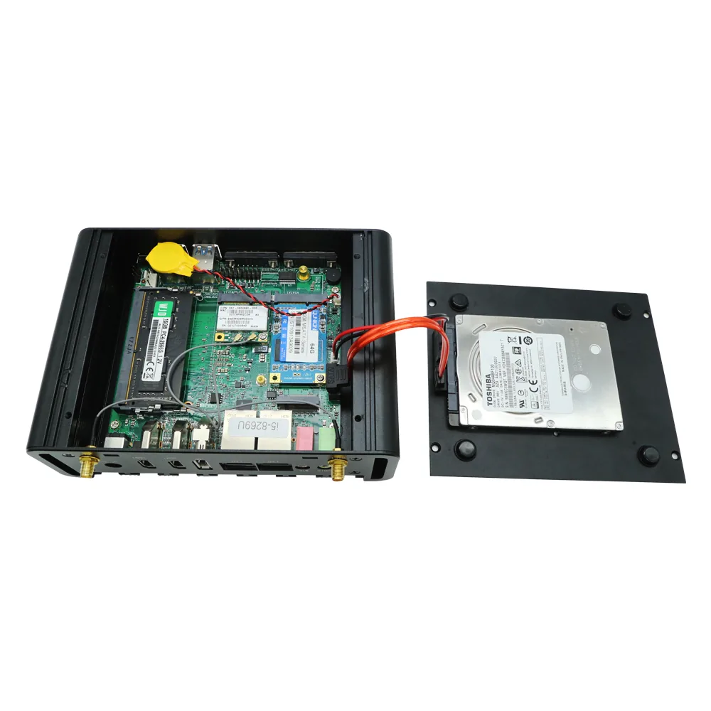 M8A Fanless Industrial Mini PC product view