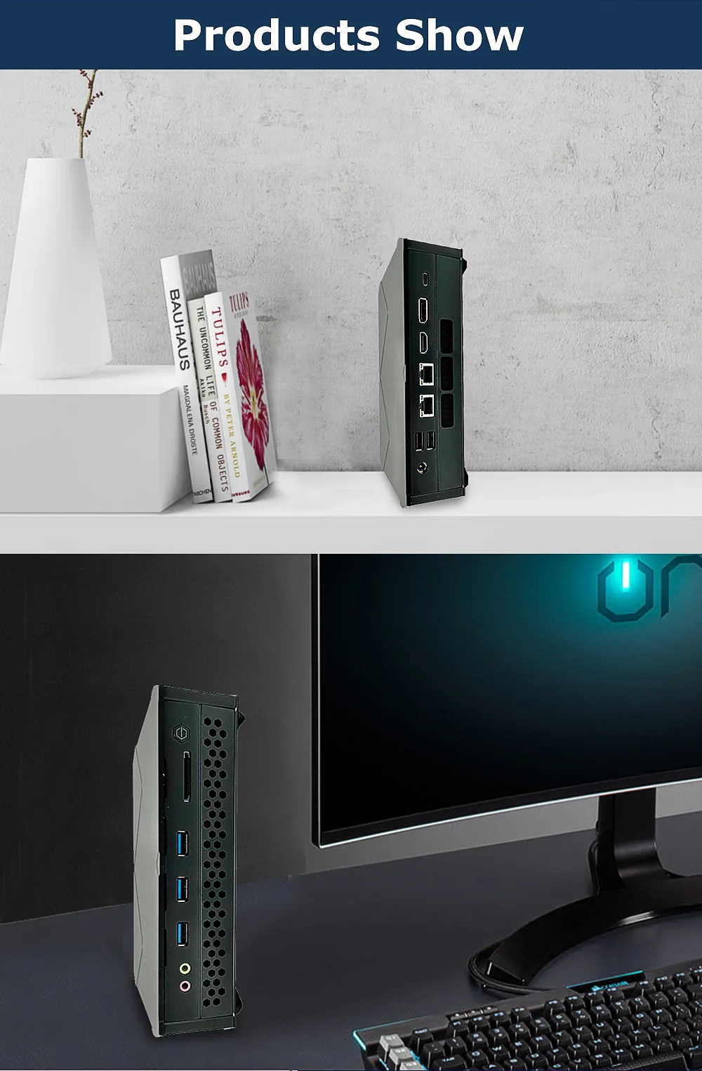 VX2 AMD 2.5G Mini PC detail section